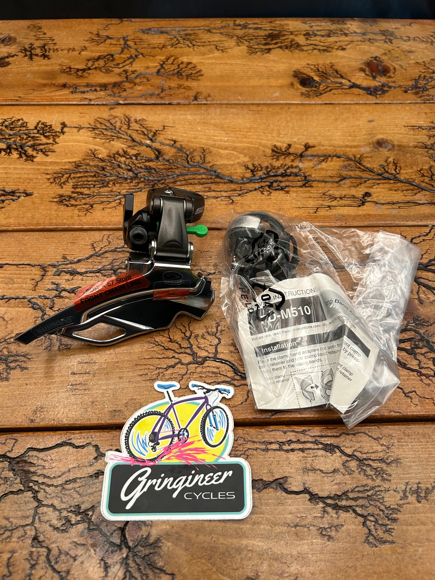 Shimano Saint FD-M806 Down Swing Front Derailleur NOS