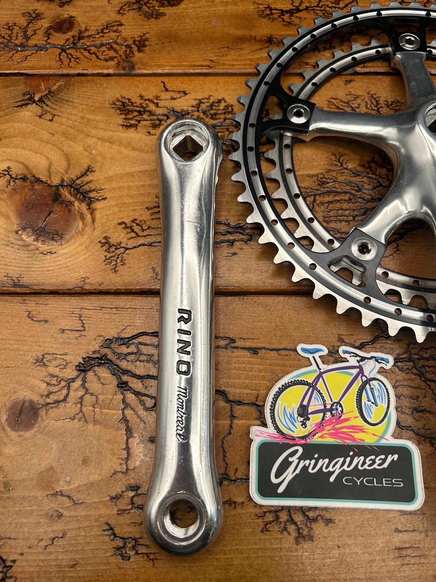 Cambio Rino Montreal 52/42 172.5mm Crankset