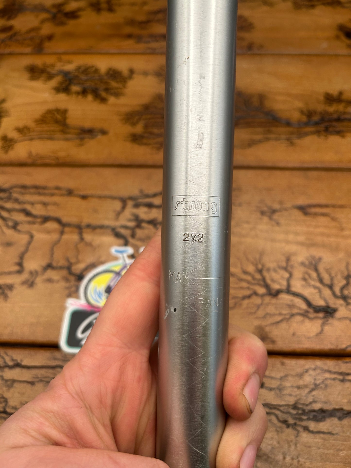 Strong 27.2mm x 300mm Seatpost