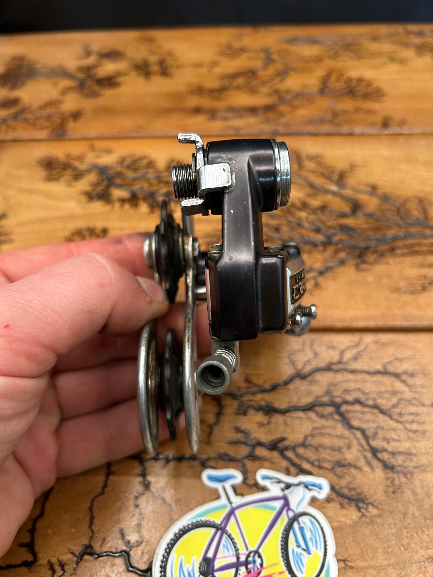 Shimano Crane Black Edition DB-100 Rear Derailleur