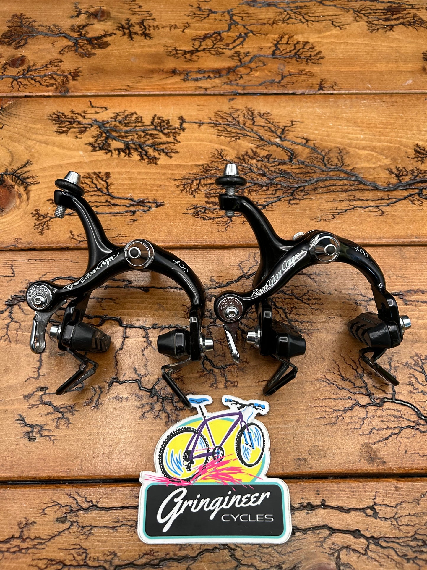 Dia Compe Royal Gran Compe 400 Black Brake Set NOS