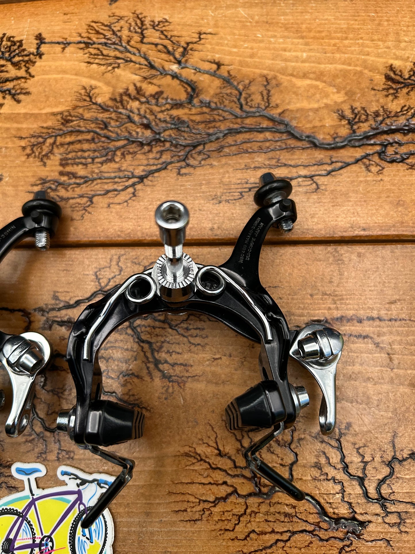 Dia Compe Royal Gran Compe 400 Black Brake Set NOS