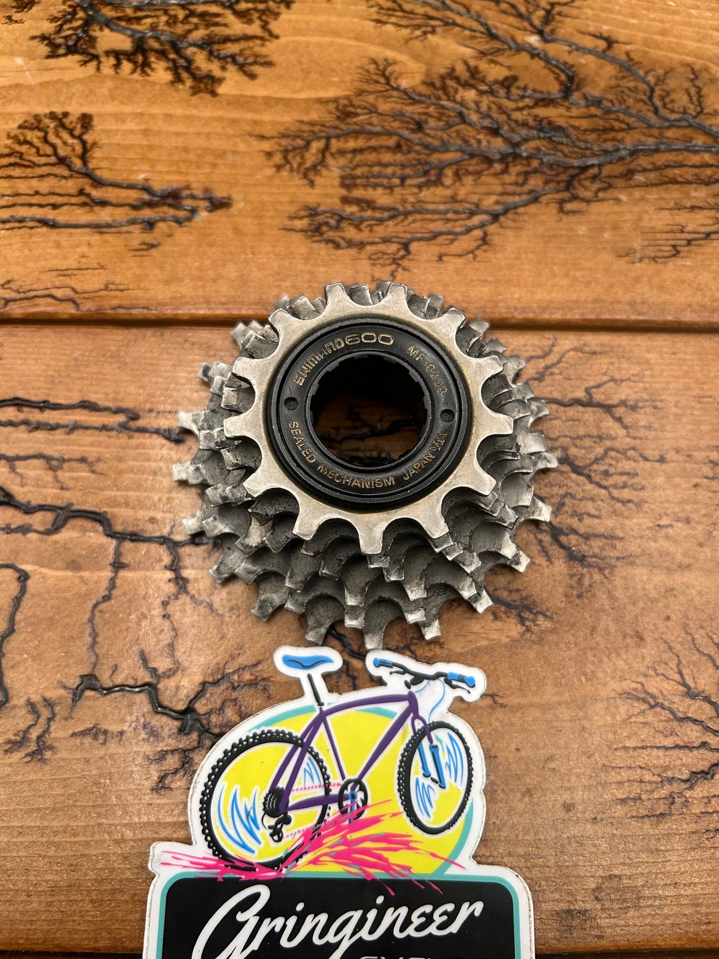 Shimano 600 MF-6208 13-21 6 Speed Freewheel