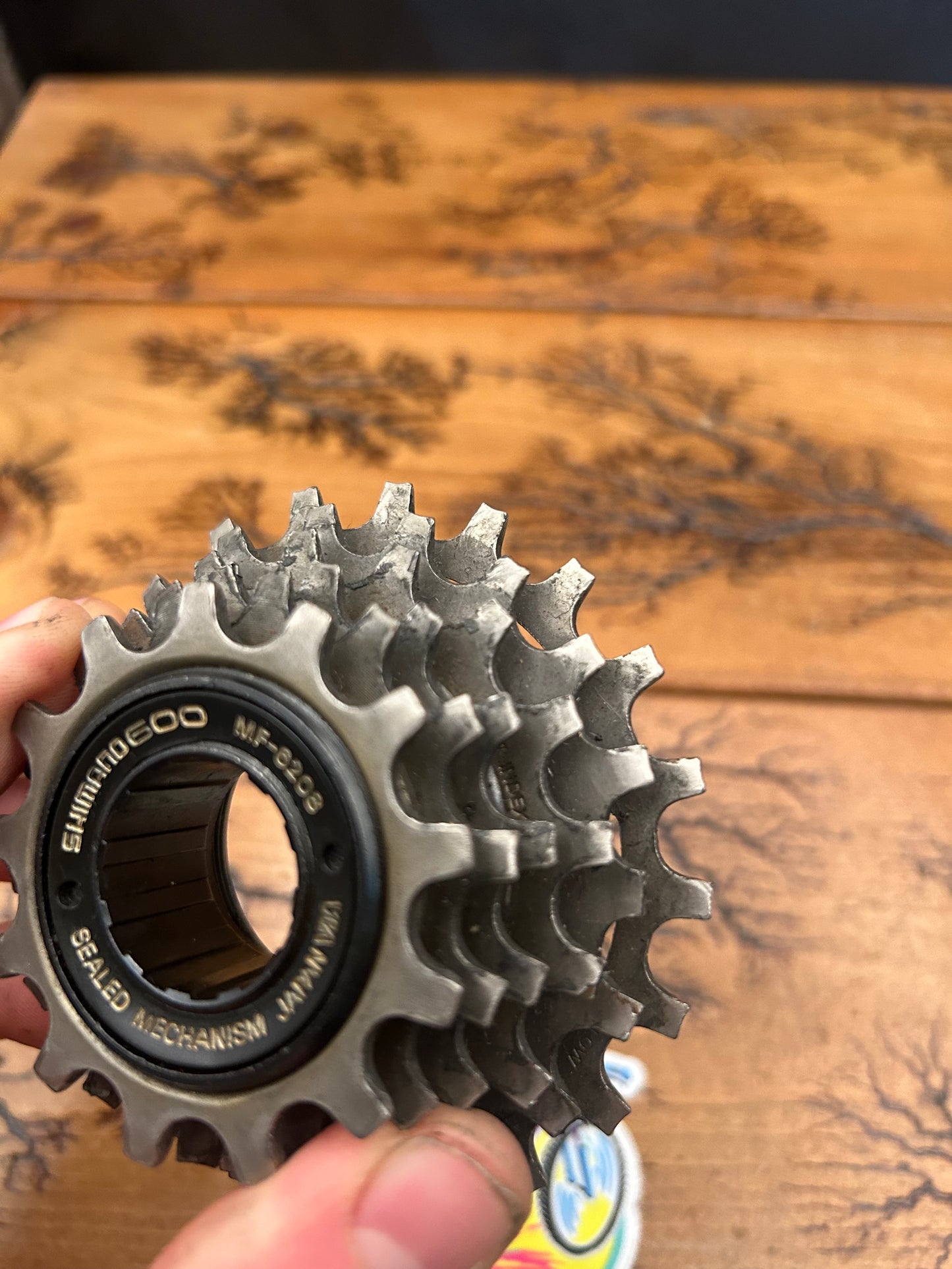 Shimano 600 MF-6208 13-21 6 Speed Freewheel