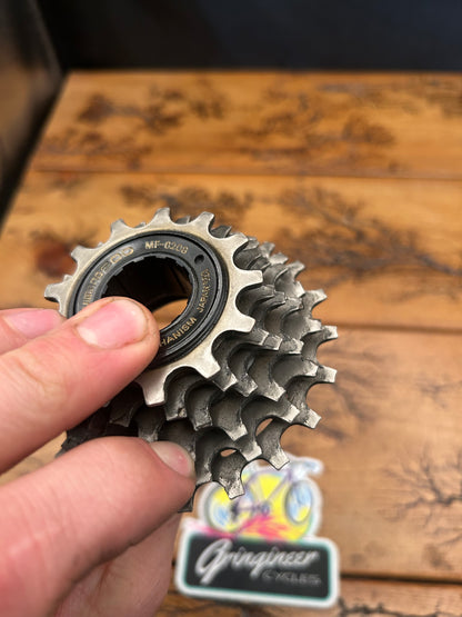 Shimano 600 MF-6208 13-21 6 Speed Freewheel