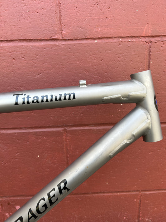 19" Bontrager Ti Lite Titanium Frame