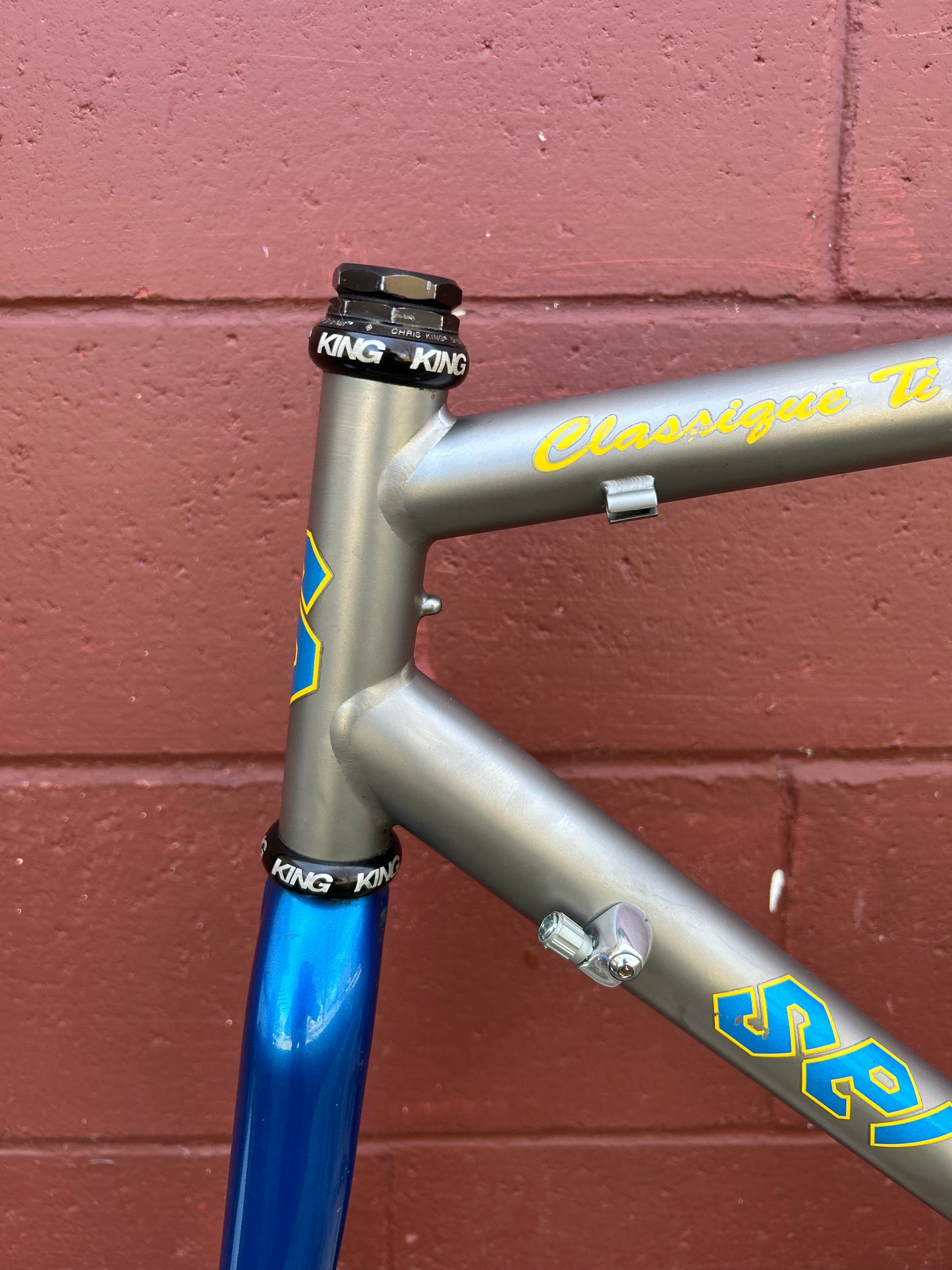 54cm Serotta Classique Ti Titanium Road Frameset