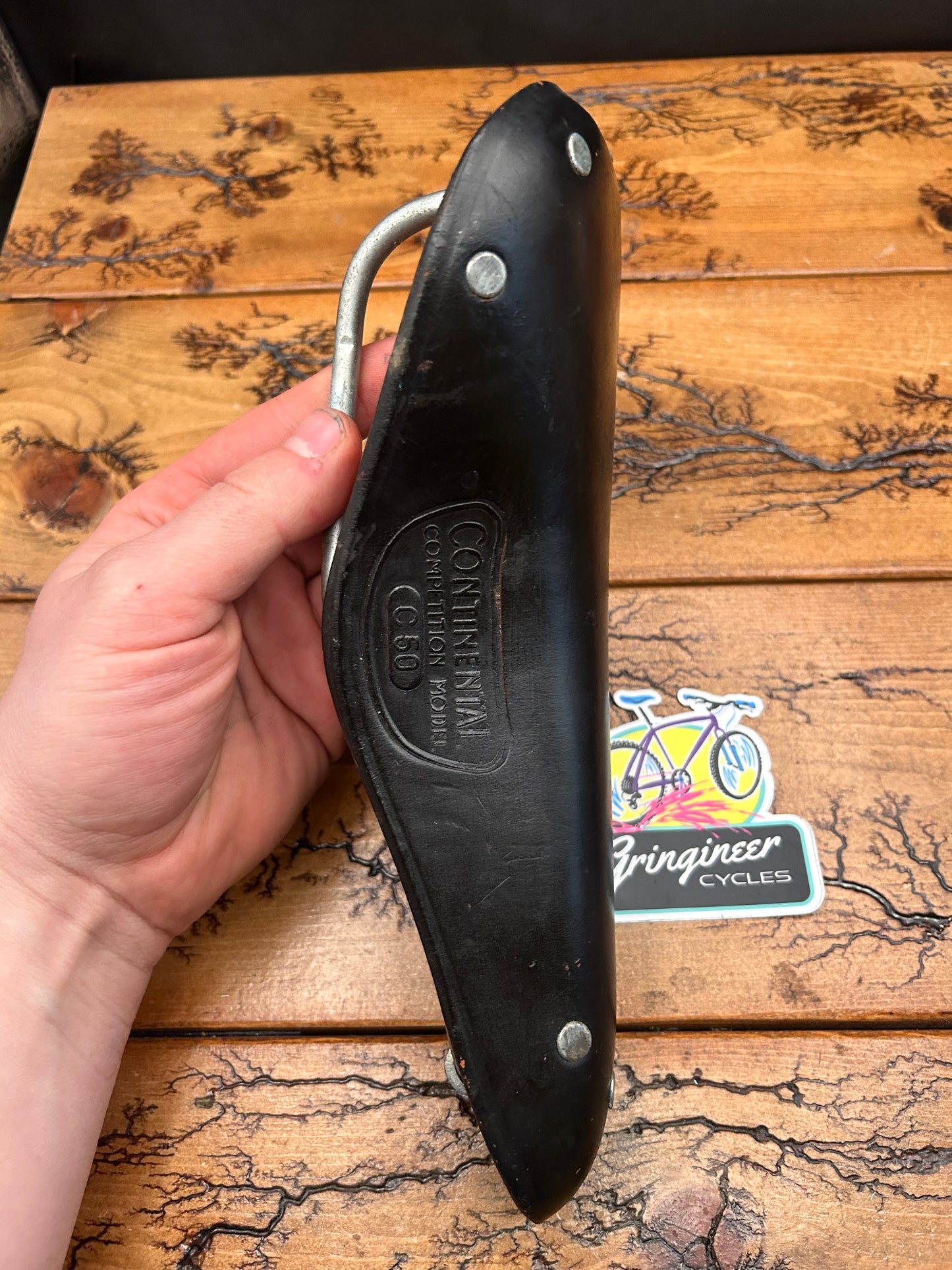 Continental Competition C50 Leather Saddle