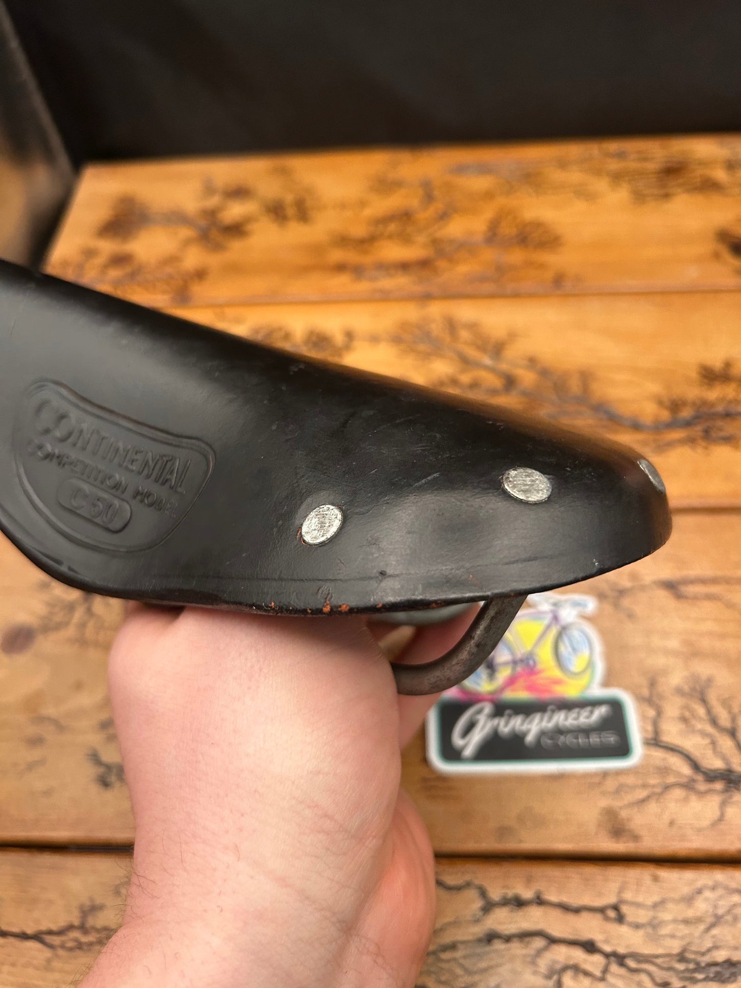 Continental Competition C50 Leather Saddle