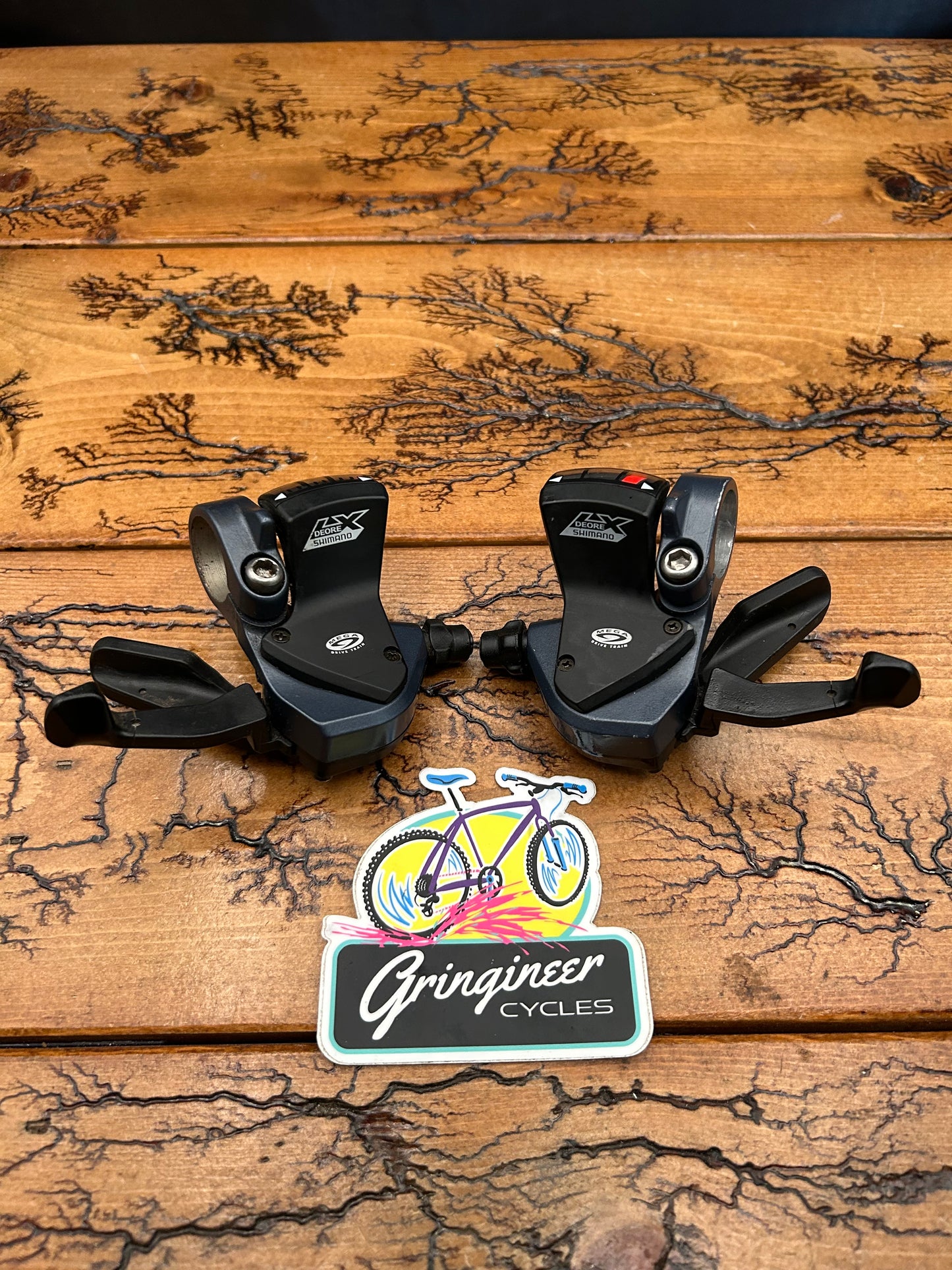 Shimano Deore LX SL-M570 3x9 Shifter Set