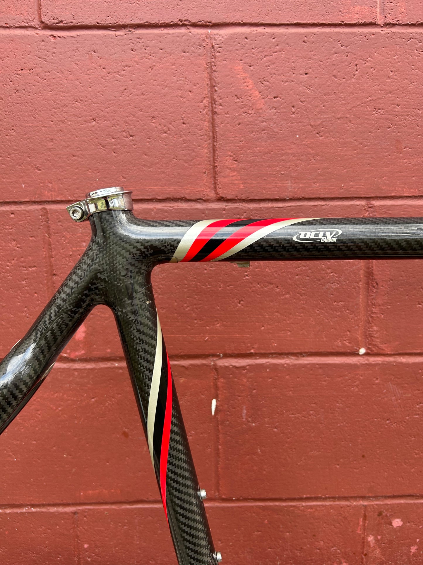 2003 53cm Lemond Tete De Course Titanium Lugged Carbon Frameset