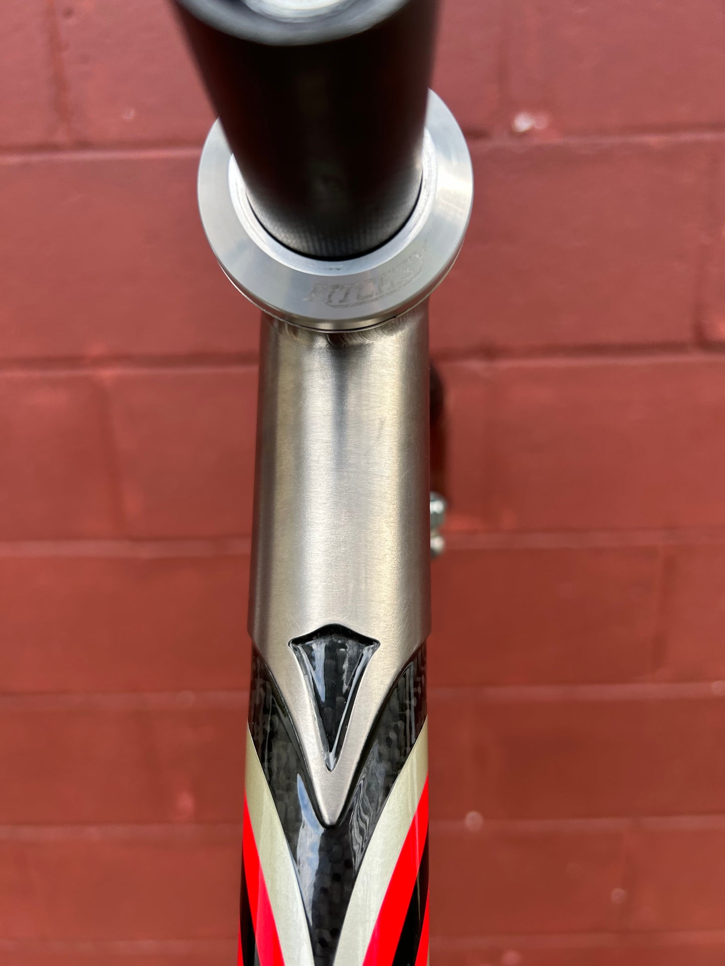 2003 53cm Lemond Tete De Course Titanium Lugged Carbon Frameset