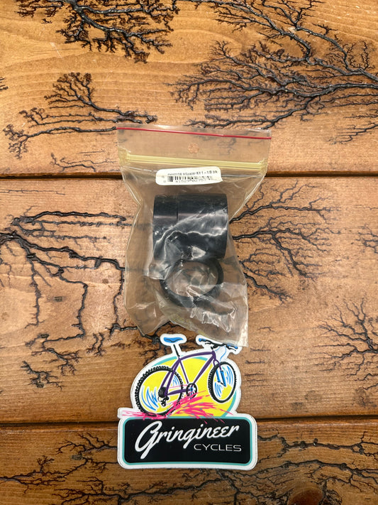 Chris King Black 1 1/8 Threadless Spacer Kit NOS