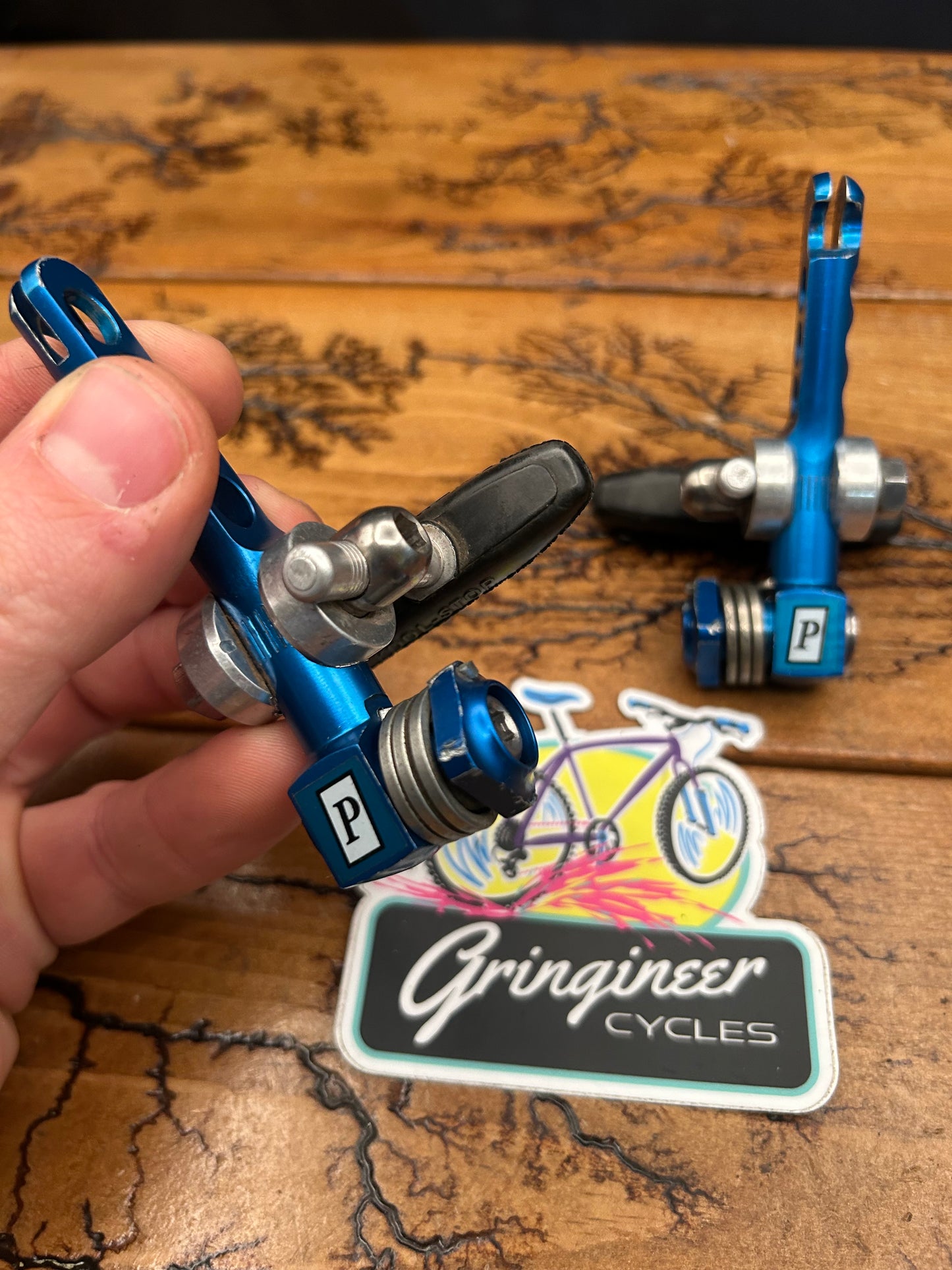 Paul Components Stoplight Blue Cantilever Brake