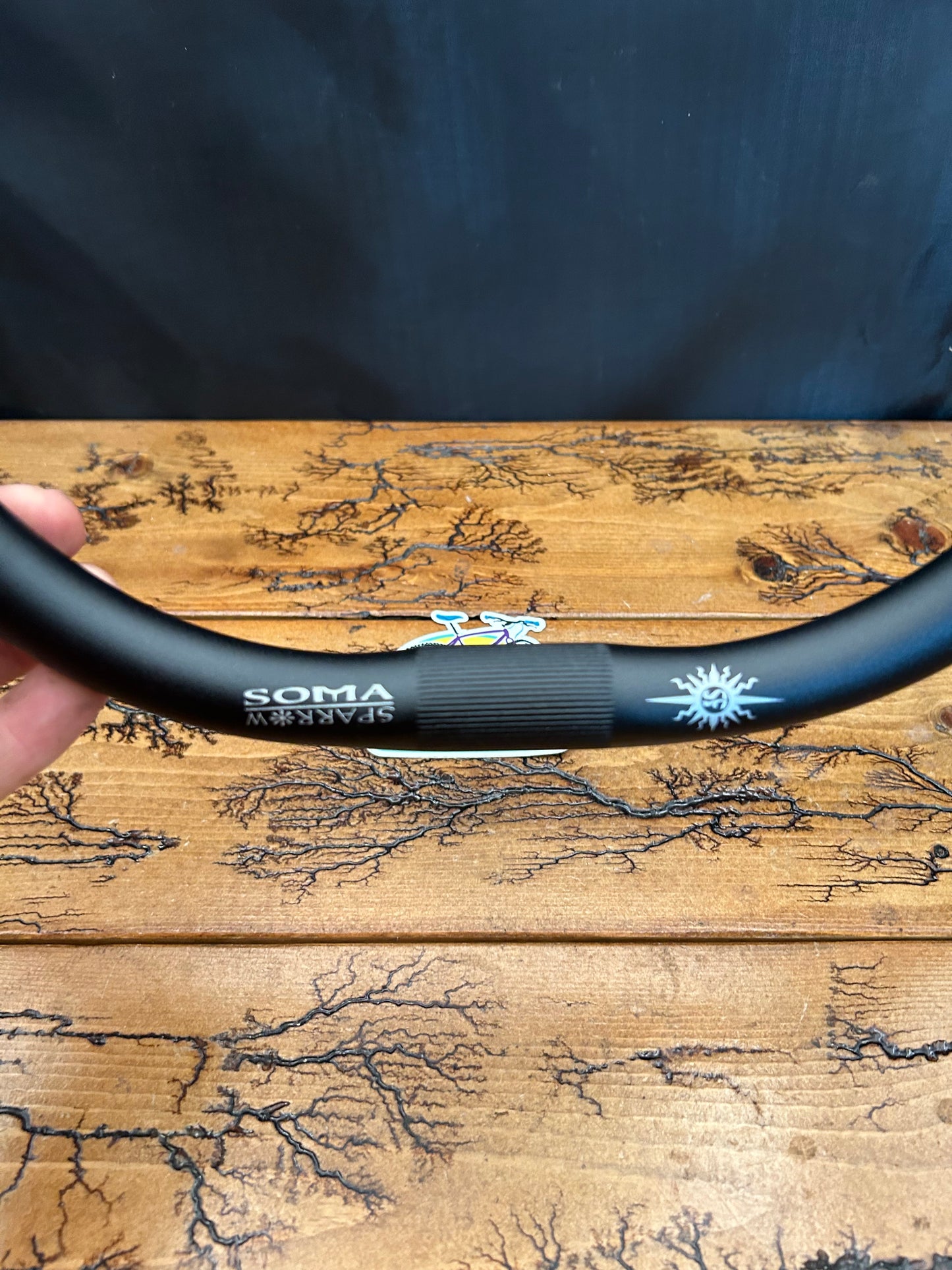 Soma Sparrow 52cm Black Townie Handlebar NOS