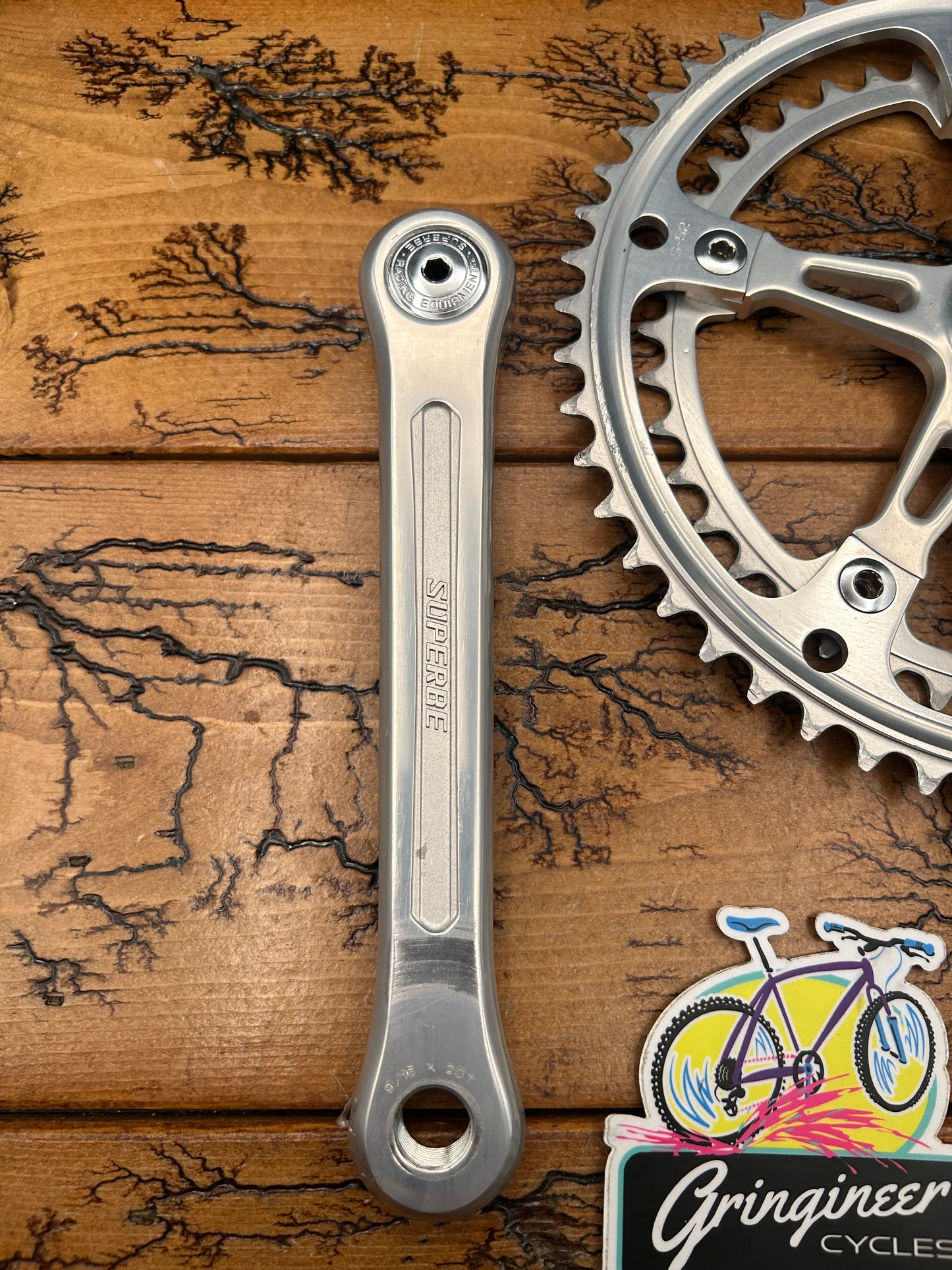 Suntour Superbe CW-1000 52/42 170mm Crankset