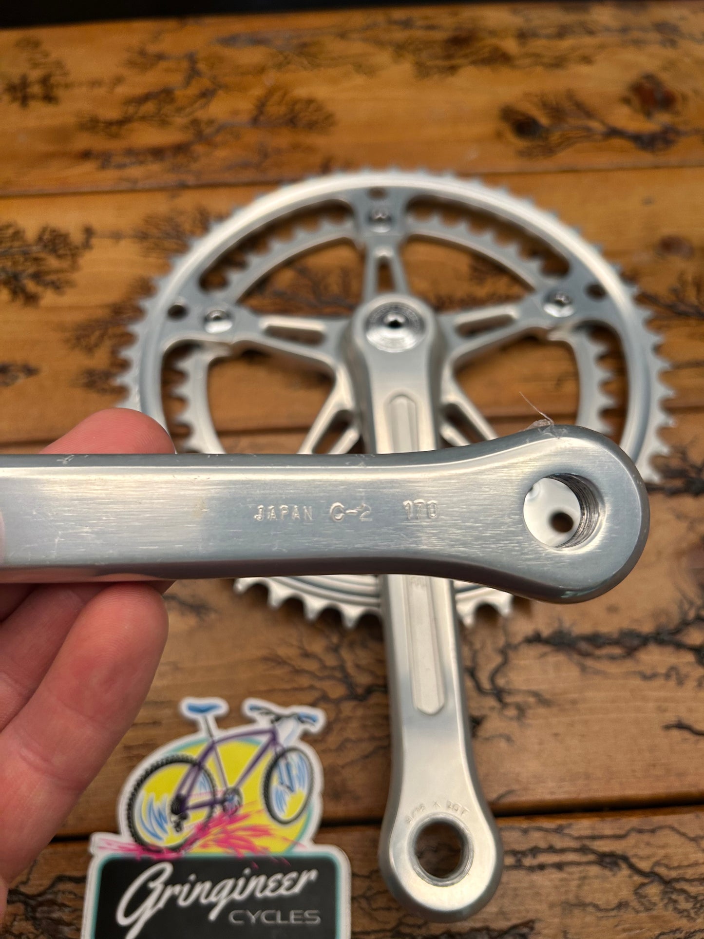 Suntour Superbe CW-1000 52/42 170mm Crankset