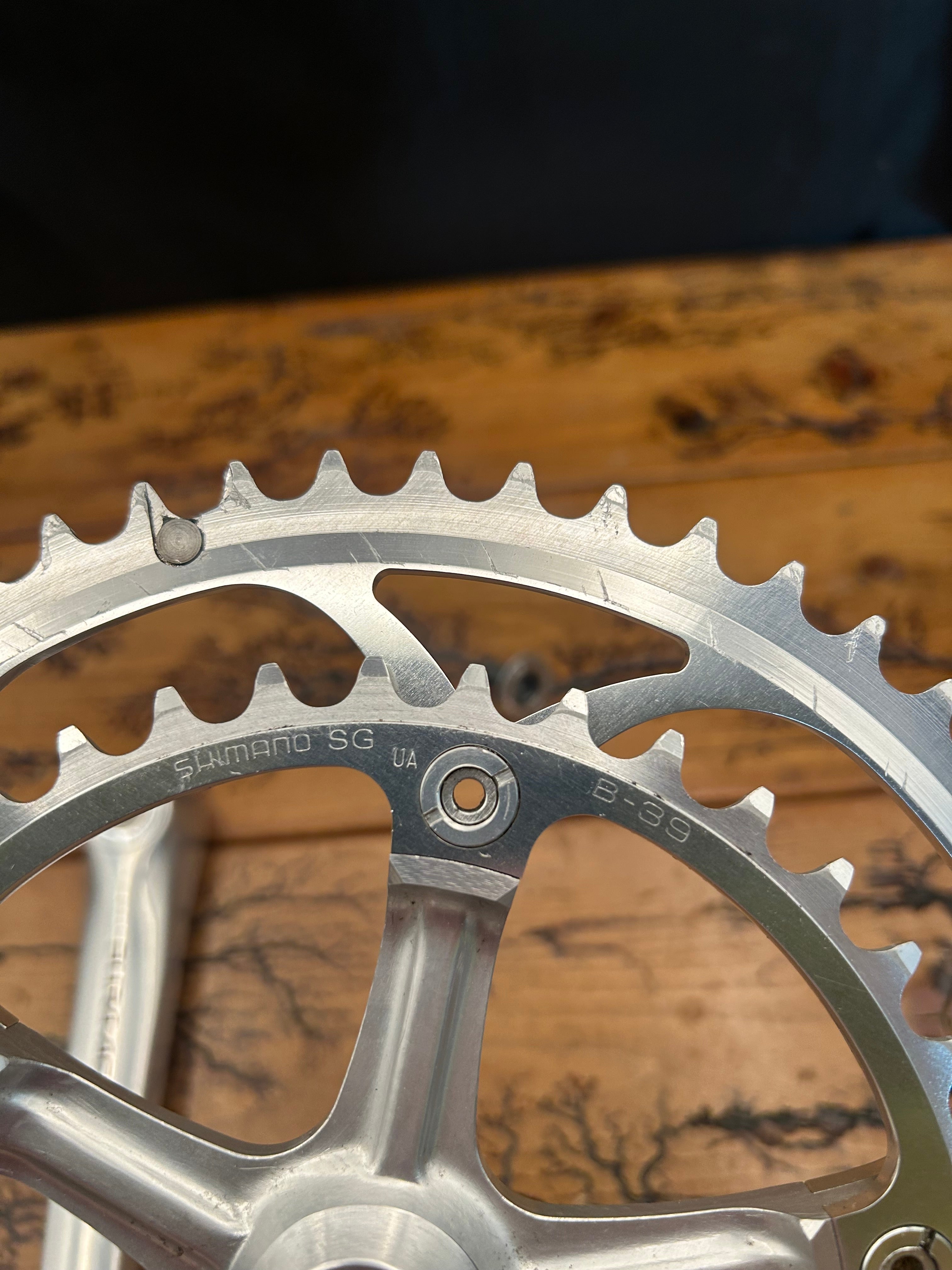 Shimano Dura Ace FC-7410 53/39 175mm Crankset – Gringineer Cycles