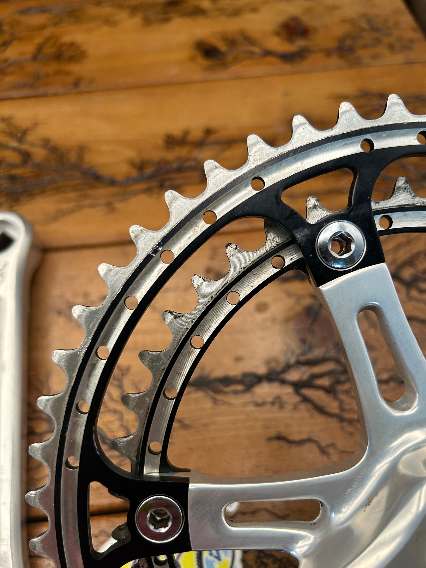 Sugino Super Mighty Competition 52/42 Drilled Chainrings 172.5mm Crankset