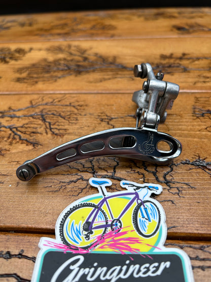 Campagnolo 1978 Record 4 Hole Clamp On Front Derailleur