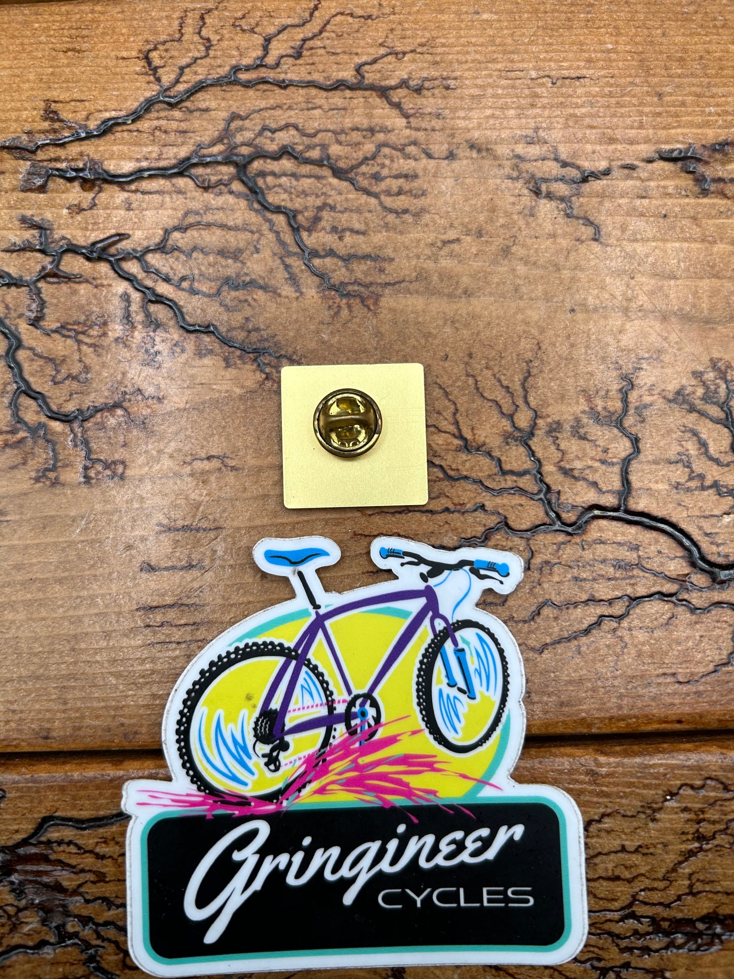 Park Tool 40th Anniversary Lapel Pin