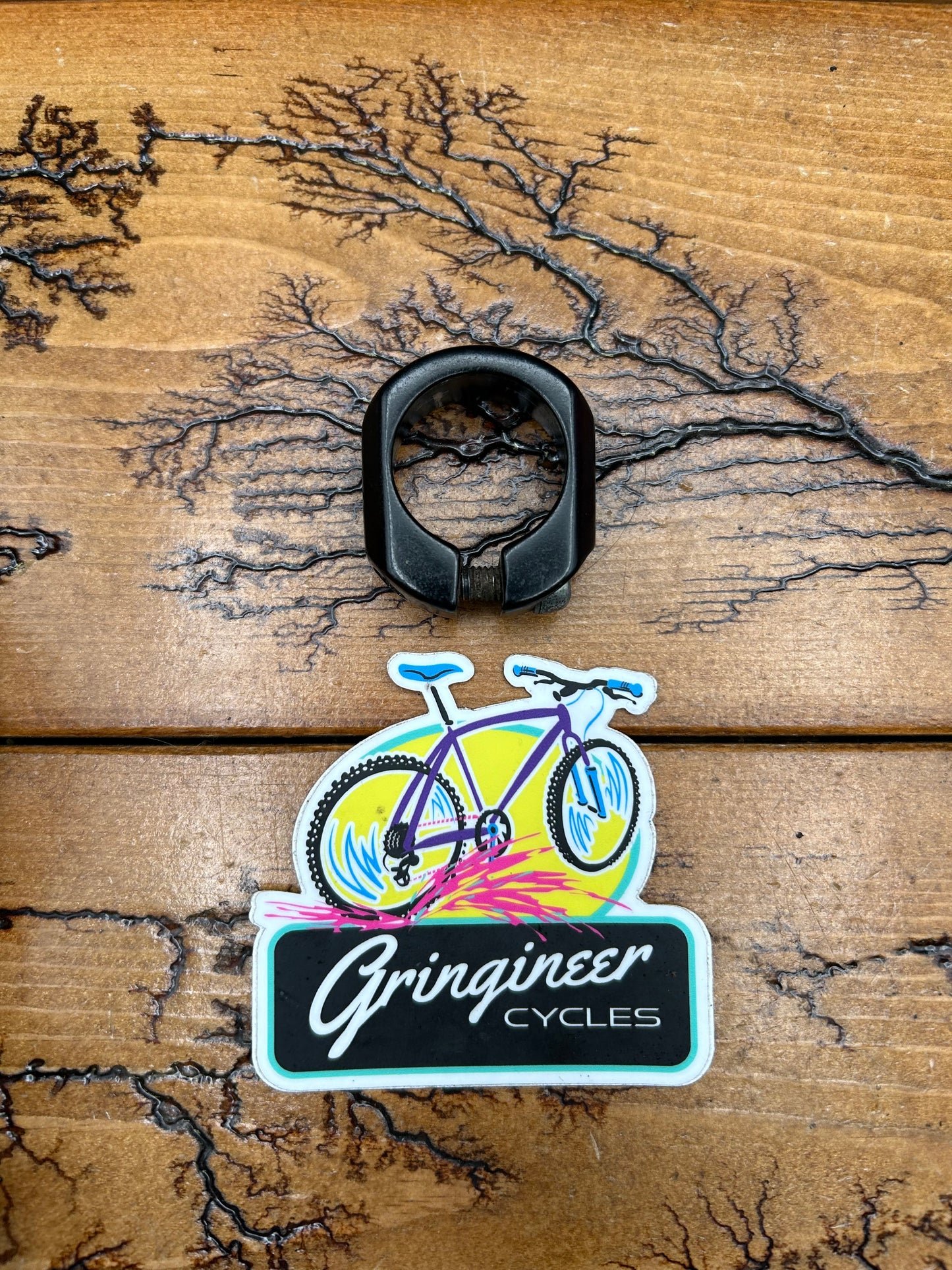 GT 28.6mm Black Seatpost Collar