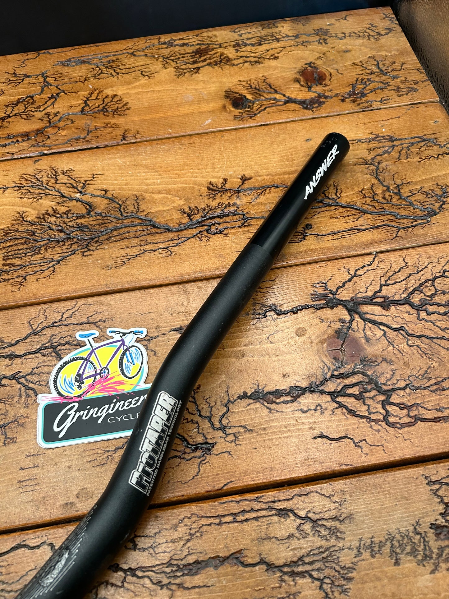 Answer Protaper 645mm 25.4mm 50mm Riser Handlebar