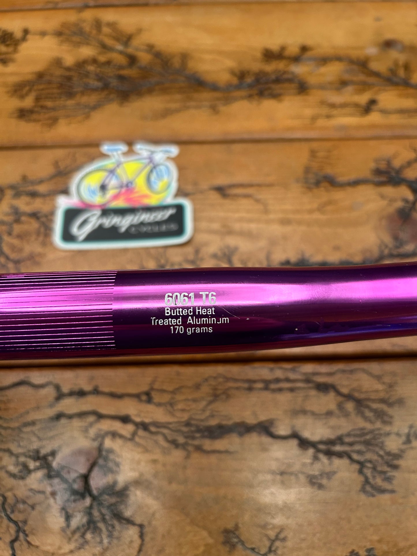 Trek System 2 565mm 25.4mm Purple Anodized Handlebar