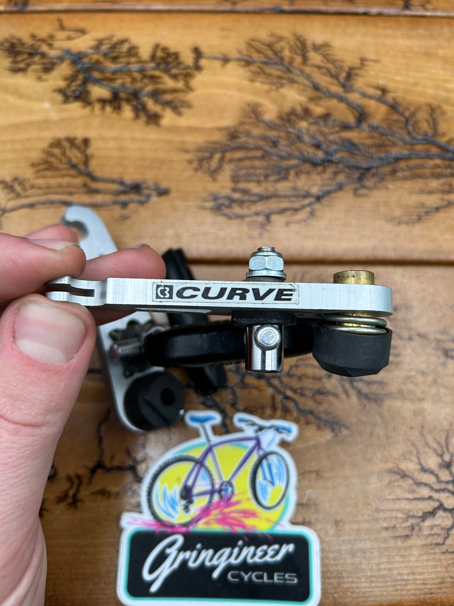 Curve Silver Cantilever Brake