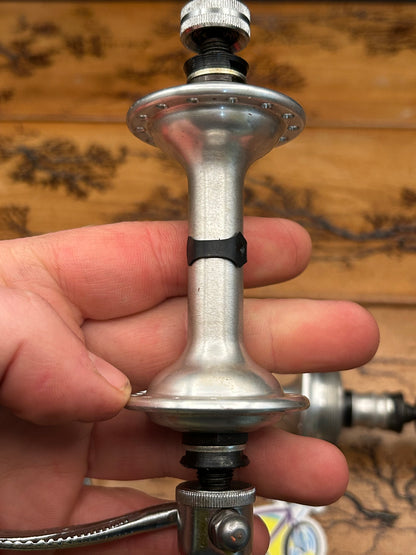 Ofmega Competizione 28 Hole 100/126 Hubs Set NOS