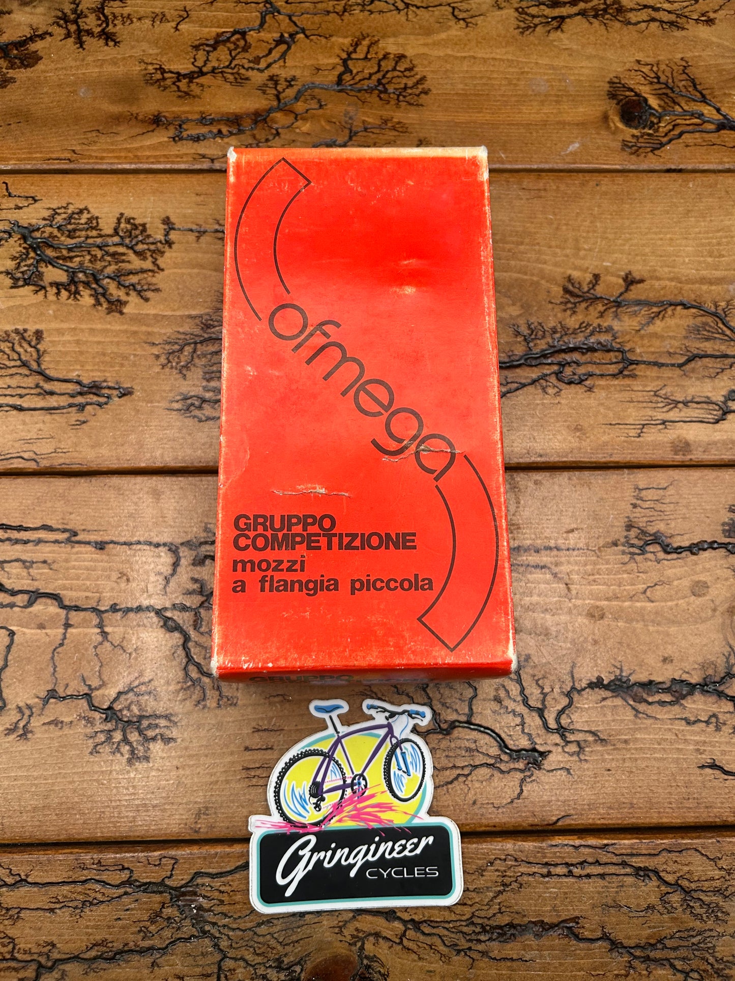 Ofmega Competizione 28 Hole 100/126 Hubs Set NOS