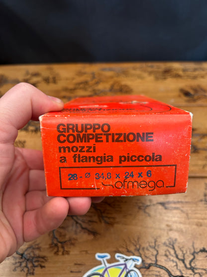 Ofmega Competizione 28 Hole 100/126 Hubs Set NOS