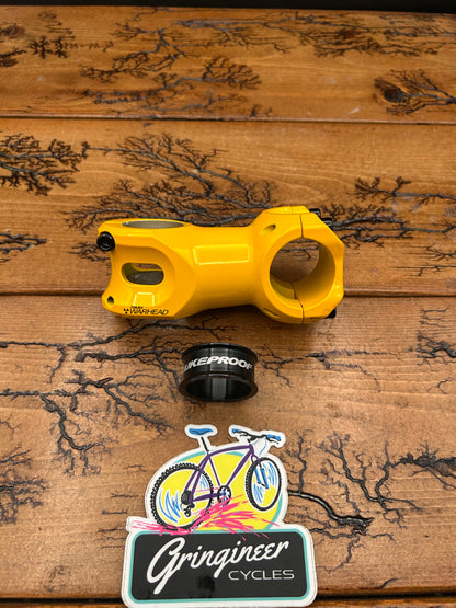 NukeProof Warhead 70mm Yellow 1 1/8 31.8mm Threadless Stem