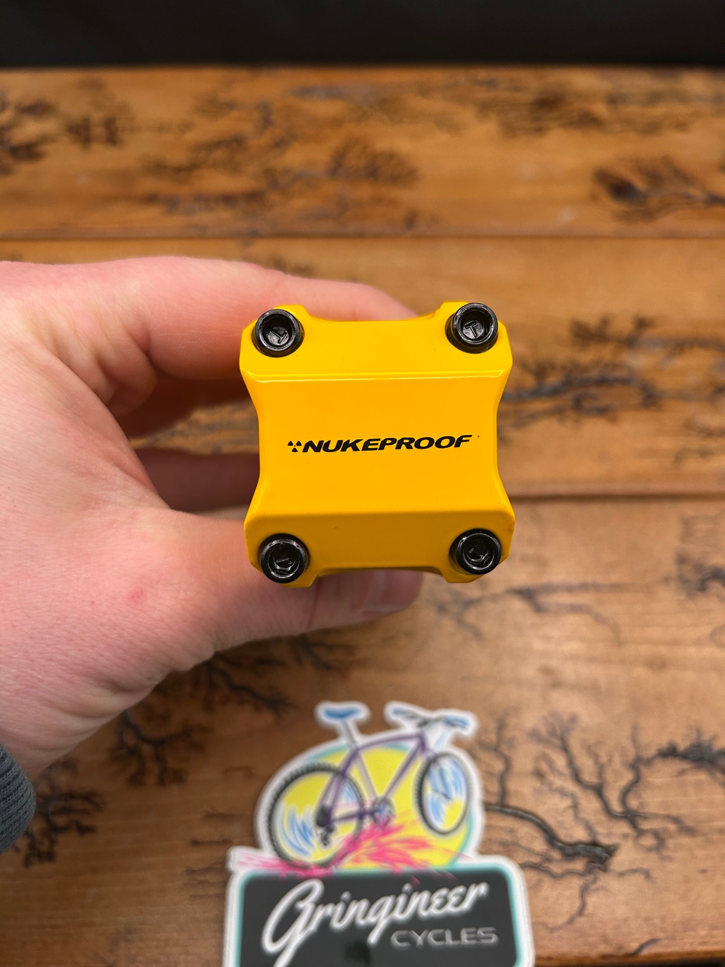 NukeProof Warhead 70mm Yellow 1 1/8 31.8mm Threadless Stem