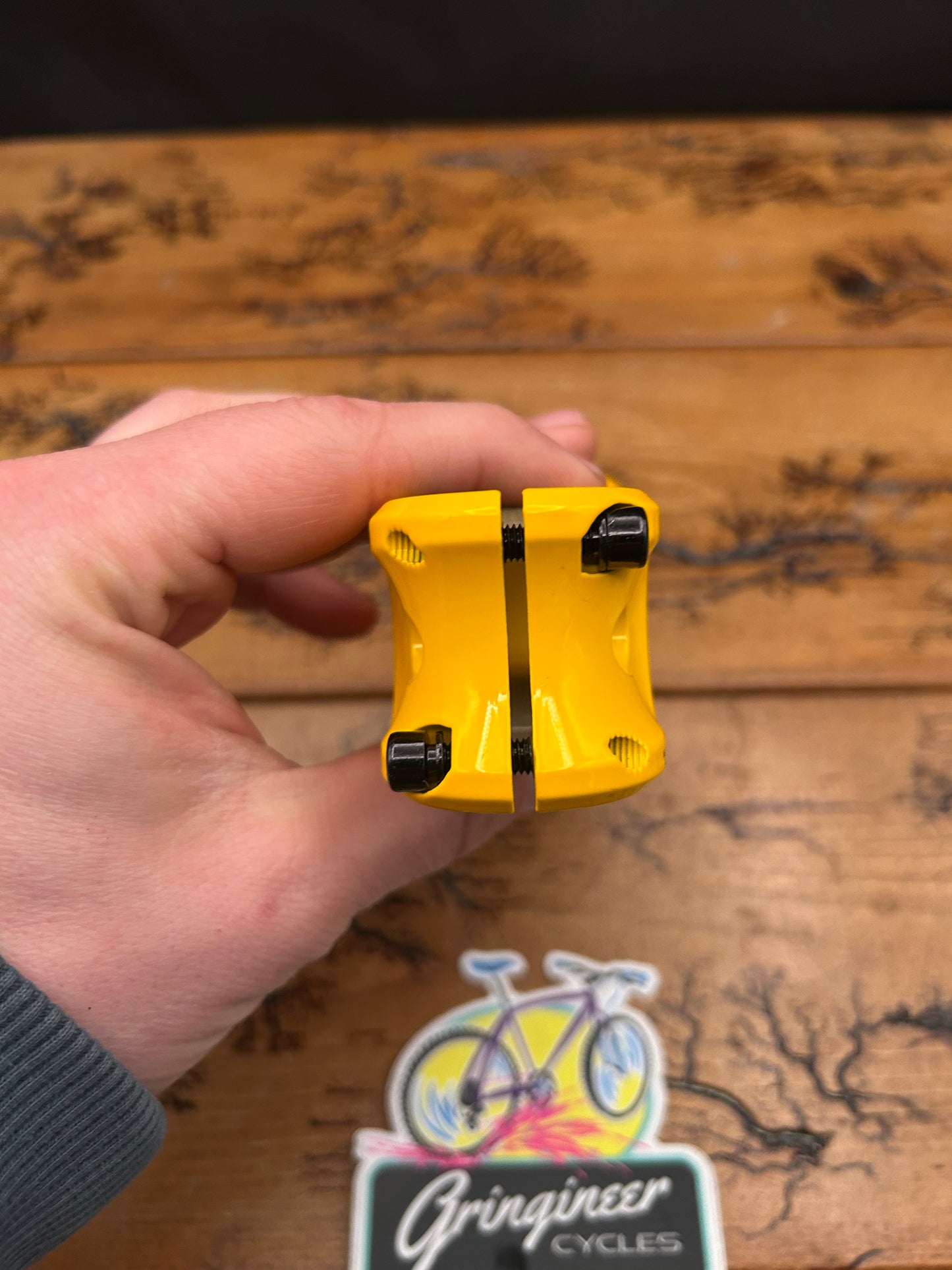 NukeProof Warhead 70mm Yellow 1 1/8 31.8mm Threadless Stem