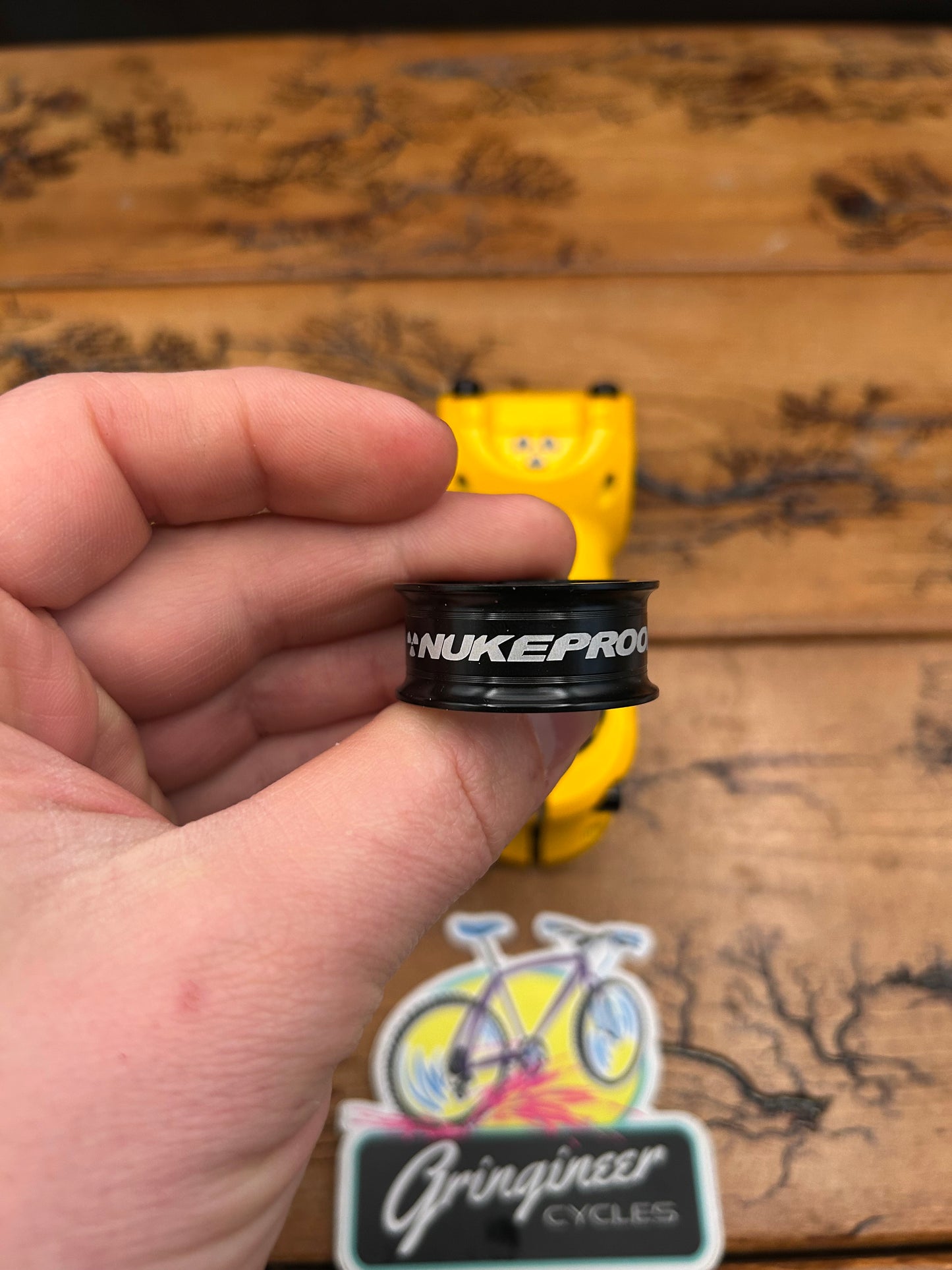 NukeProof Warhead 70mm Yellow 1 1/8 31.8mm Threadless Stem