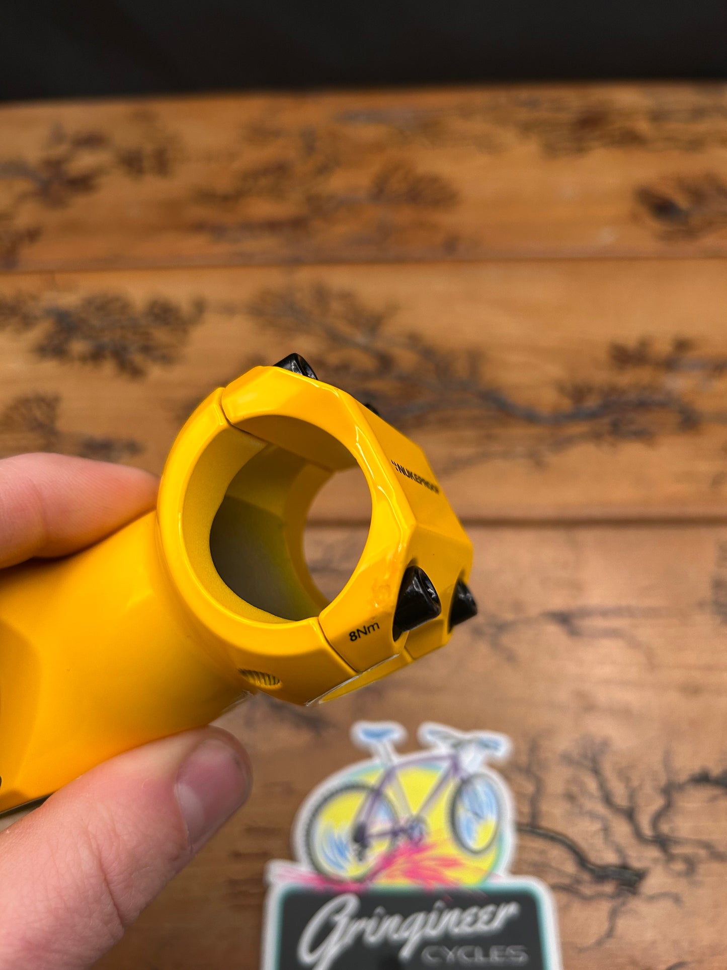 NukeProof Warhead 70mm Yellow 1 1/8 31.8mm Threadless Stem