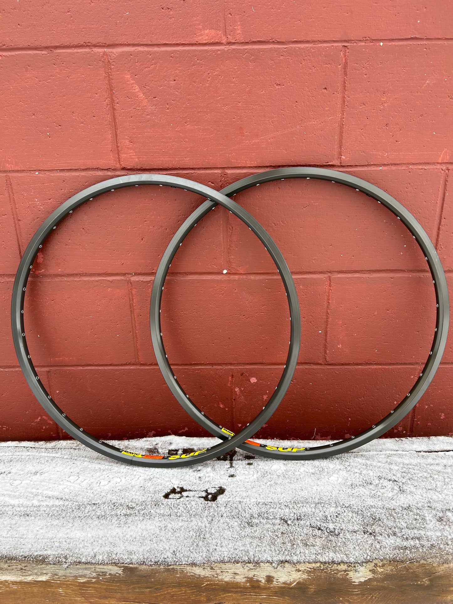 Mavic 117 SUP CD Cermaic 36 Hole 26 Inch Rims Set of 2 NOS