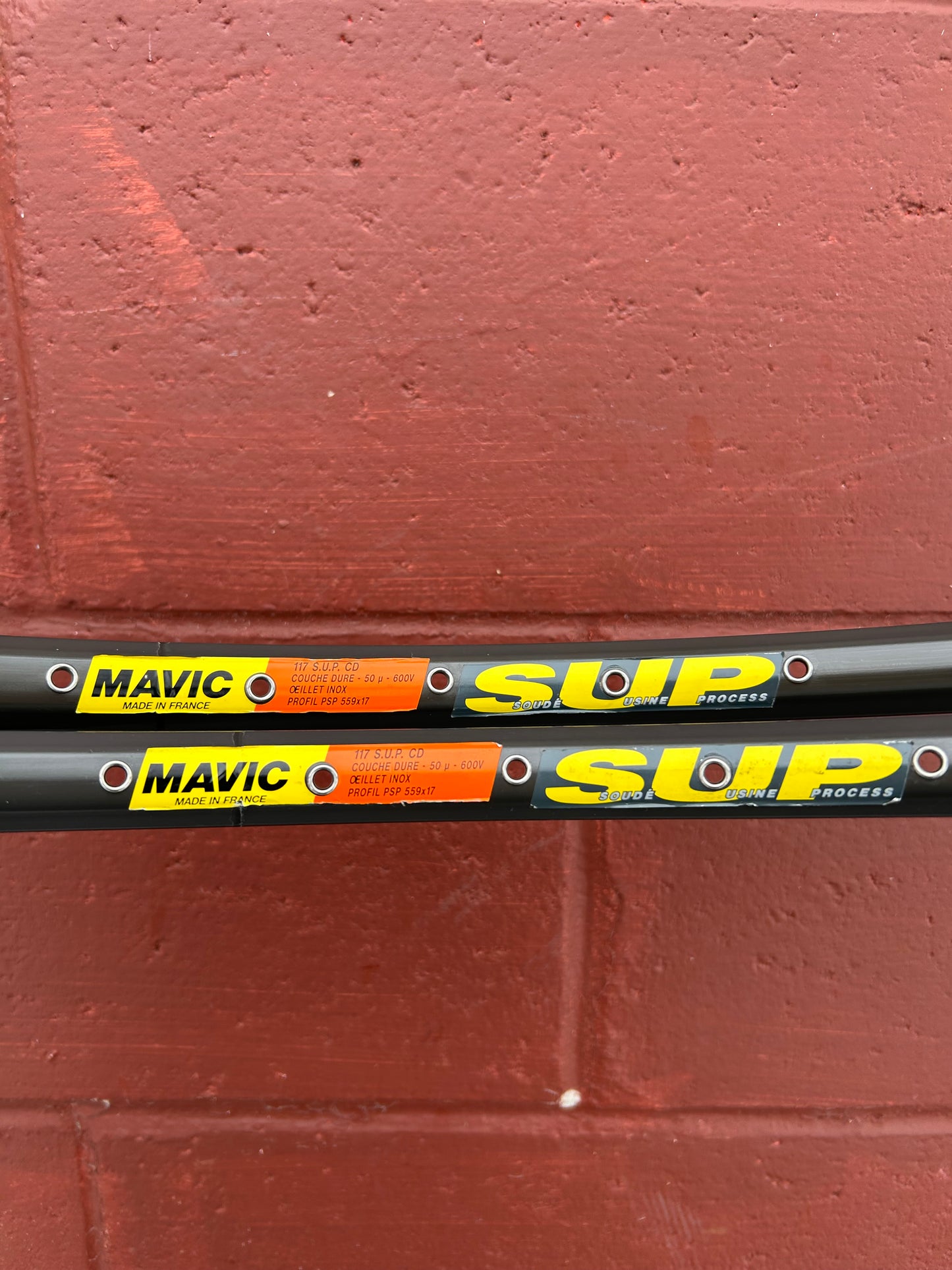 Mavic 117 SUP CD Cermaic 36 Hole 26 Inch Rims Set of 2 NOS