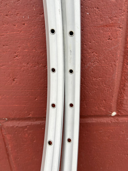 Mavic X517 SUP Silver 36 Hole 26 Inch Rims Set Of 2 NOS