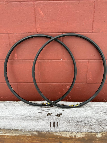 Mavic XM117 Disc 36 Hole 26 Inch Rims Set of 2 NOS