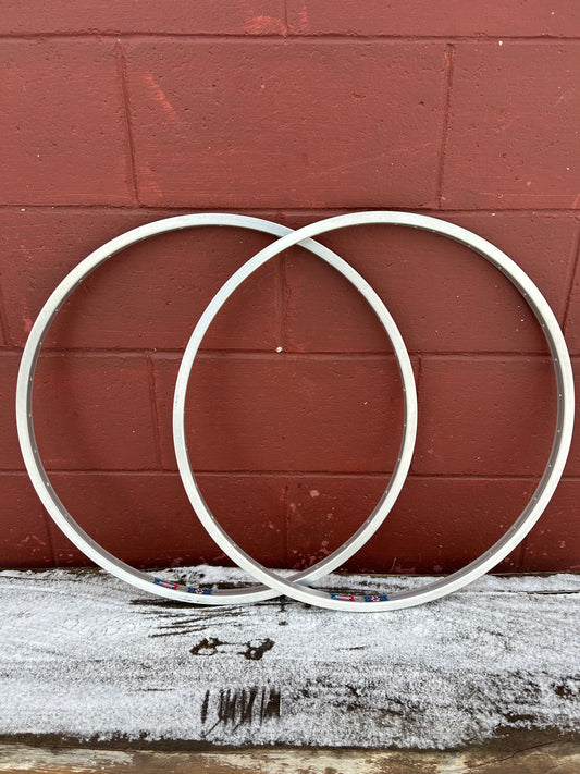 Weinmann Bontrager BCX 1 Blue Logo 32 Hole 26 Inch Rims Set of 2 NOS