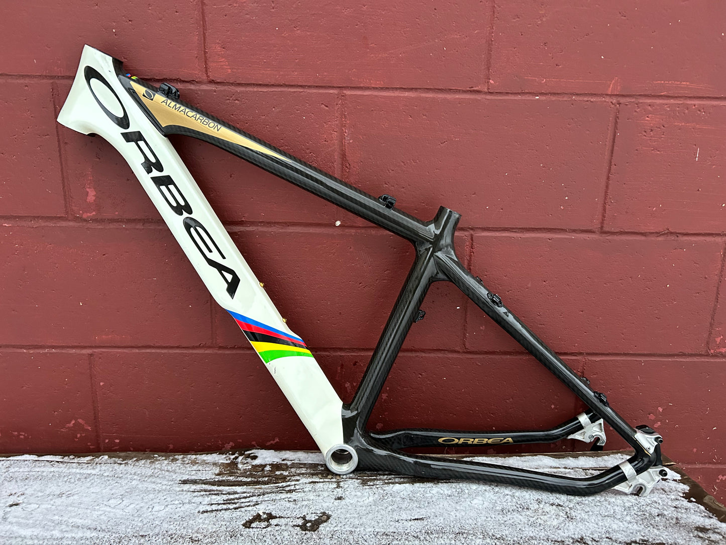 2008 Small Orbea Alma Team Carbon Frame