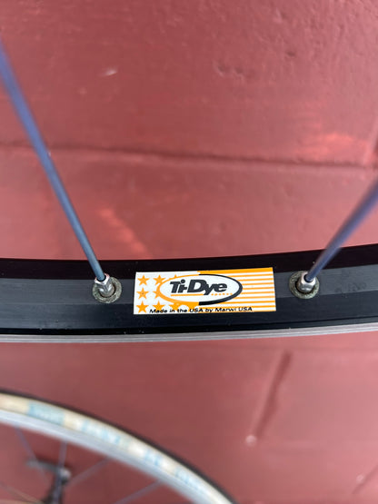 Sun Rims CR18 Shimano XTR M950 Marwi Ti Dye 26 Inch Wheelset