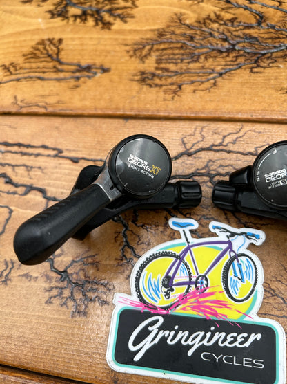 Shimano Deore XT SL-M732 7 Speed Thumb Shifters