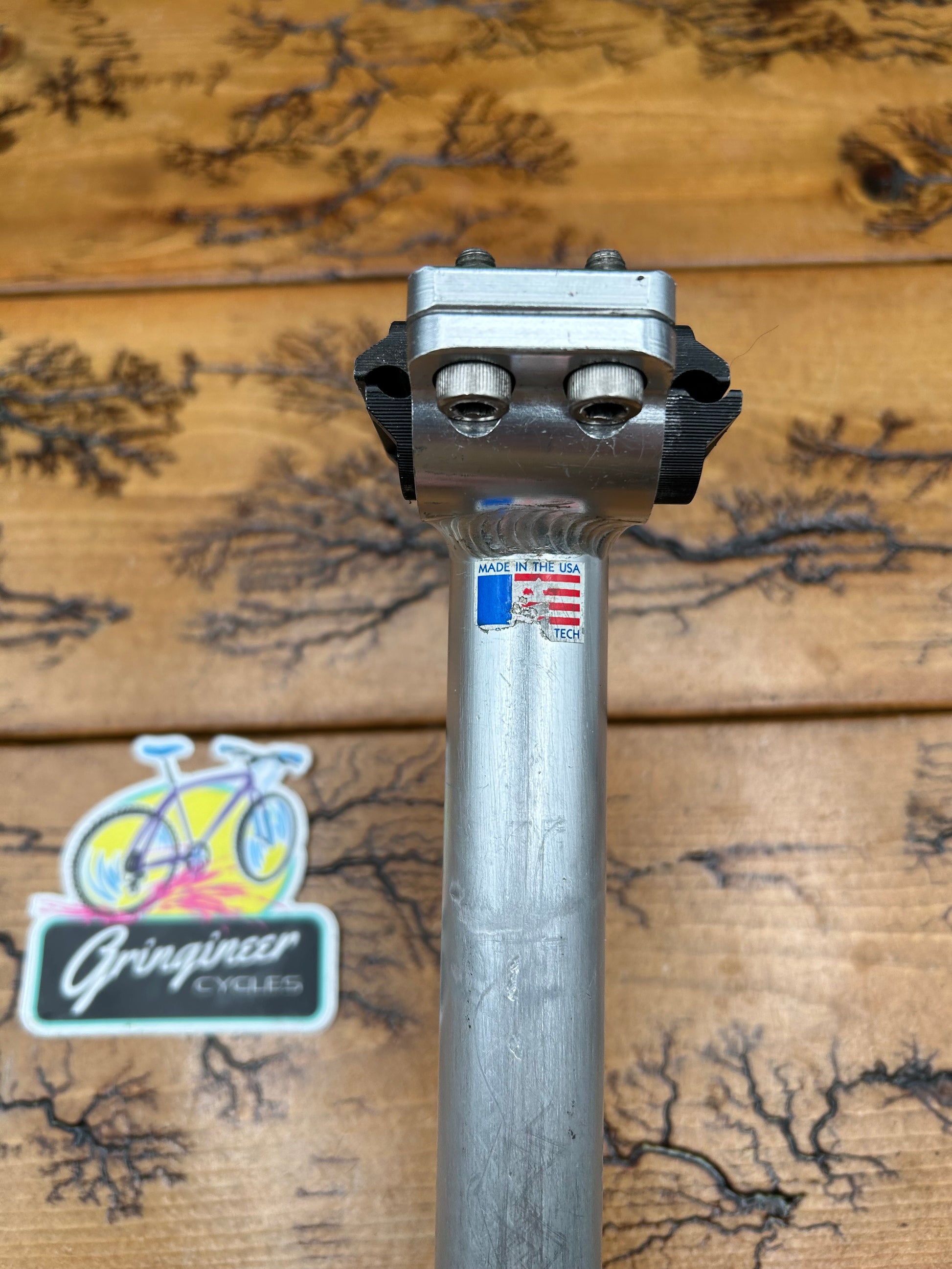 pmp sattelstütze Control Tech 26.8mm Silver Seatpost 26.8x350 – Gringineer Cycles