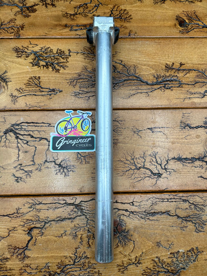 Control Tech 26.8mm Silver Seatpost 26.8x350