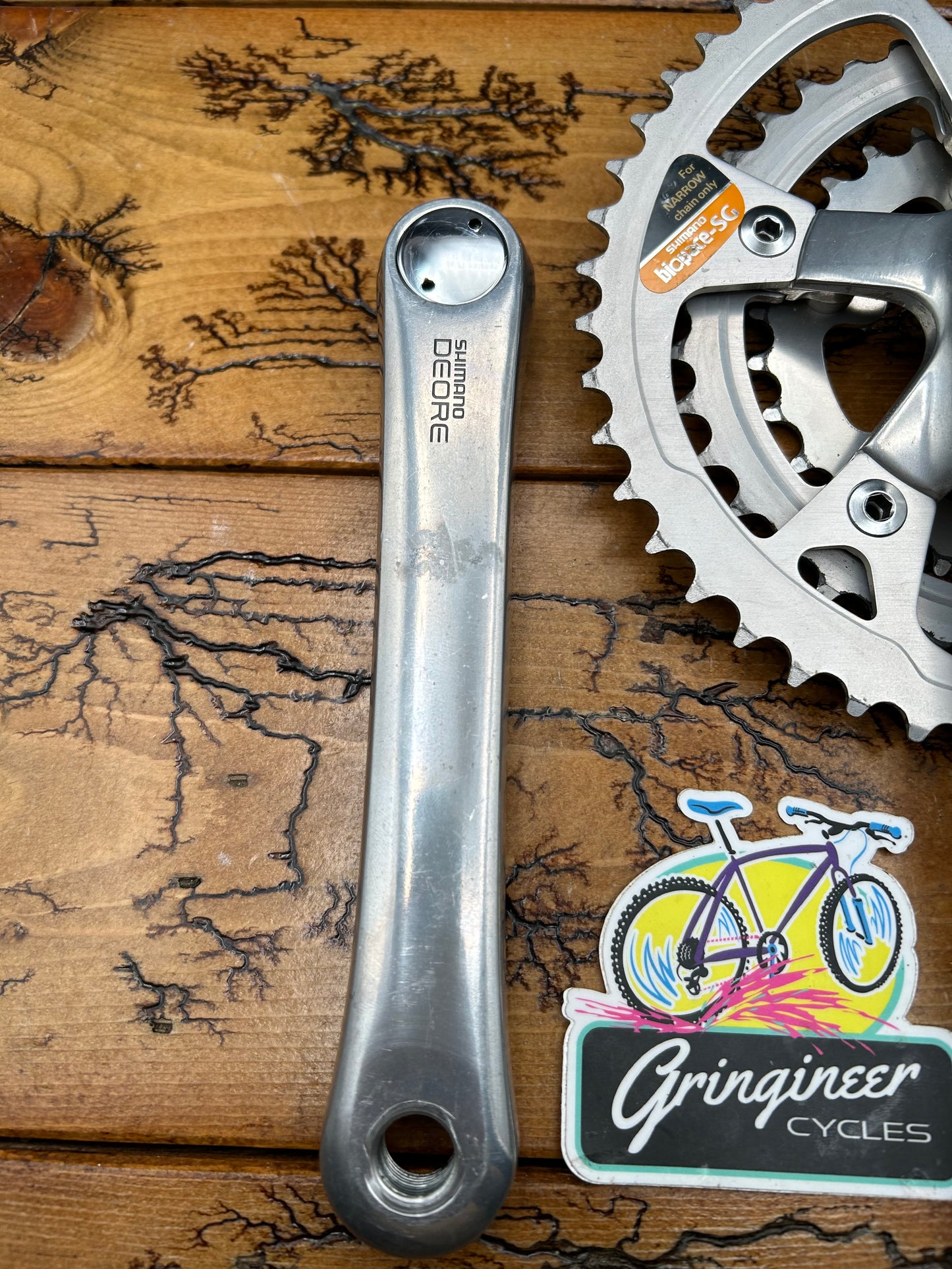 Shimano Deore FC-MT60 46/36/26 170mm Crankset