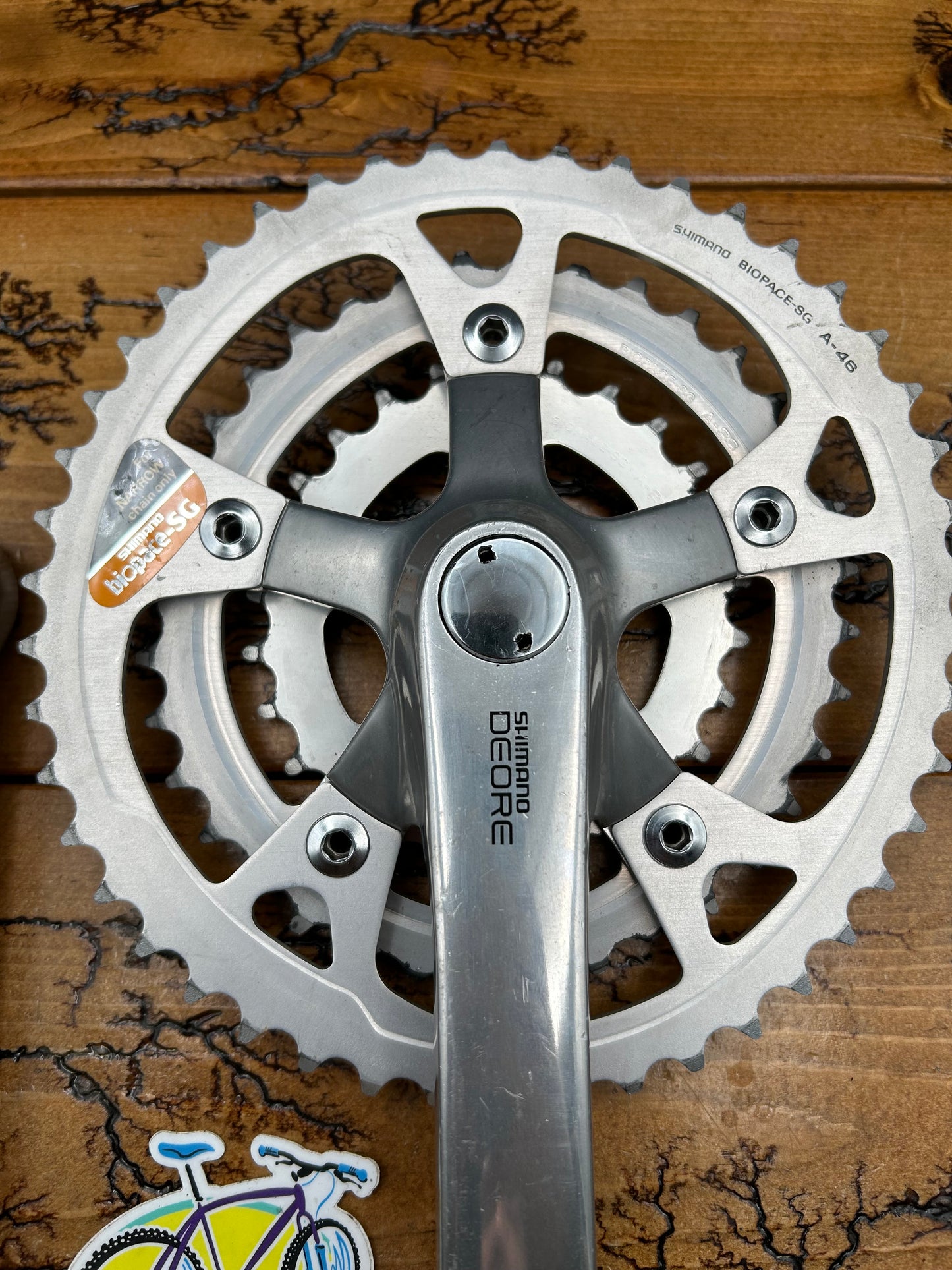 Shimano Deore FC-MT60 46/36/26 170mm Crankset