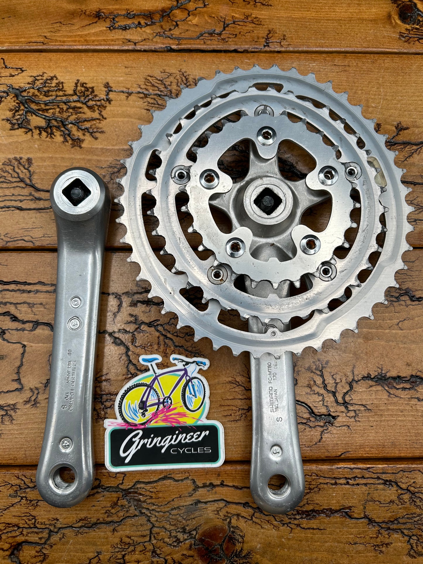 Shimano Deore FC-MT60 46/36/26 170mm Crankset